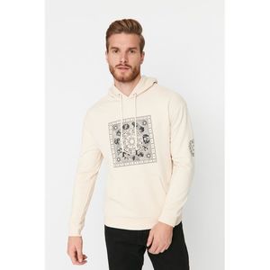 NWT Trendyol Men Fitted Hood Woven Sweatshirt